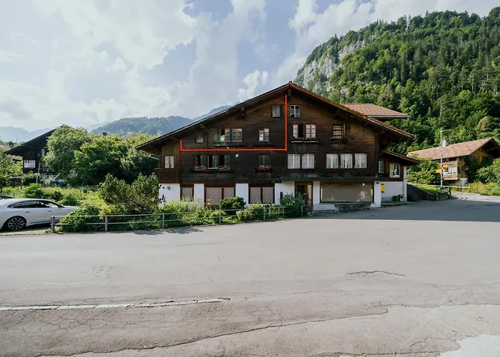 Apartamento Spacious Near Brienz With Hot Tub & Parking Kienholz