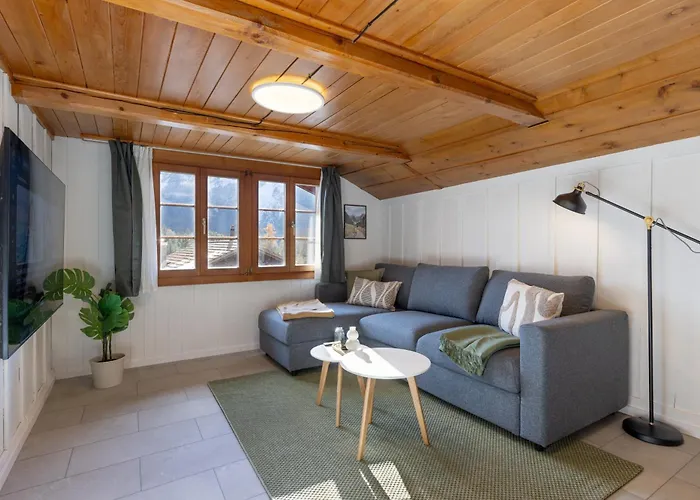 Apartmán Spacious Near Brienz With Hot Tub & Parking *